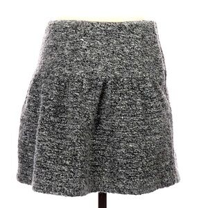 Gat rimon  elan mini skirt wool like material zipper size small fall boho classy